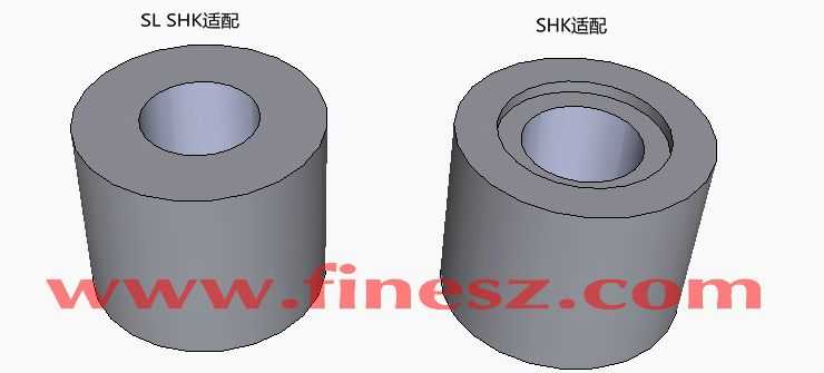 sl shk热熔螺母的安装孔